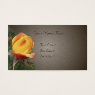 Fleur Rosebud Jaune Brown