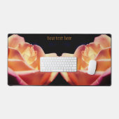 Fleur Rosebud Jaune Tinté Personnalisée (Clavier et souris)