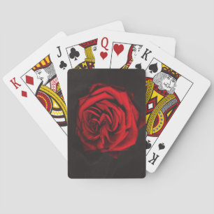 Fleur rouge, jeu de cartes Rose, jeux
