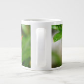 Fleur rouge tropicale Jumbo Panama café Mug Yotigo (Dos)