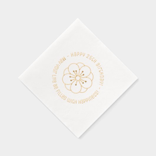 Fleur Sakura Cherry Blossom Anniversaire (Droite)