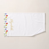 Fleur sauvage (Serviette à main)