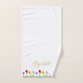 Fleur sauvage (Serviette à main)