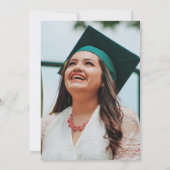 Fleur sauvage 2023 Graduation Invitation (Dos)