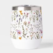 Fleur sauvage aquarelle rose violet (Avant)