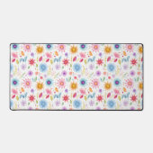 Fleur sauvage boho bleu violet rose (Recto)