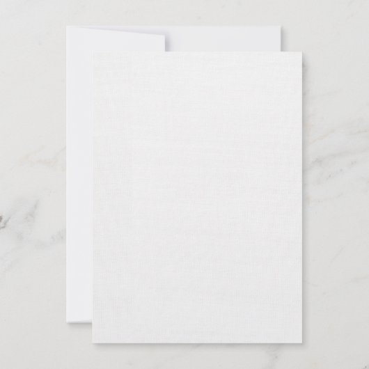 Fleur sauvage Boho Faire-part de mariage extérieur (Dos)