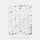 Fleur sauvage Bumble Bee | 1er anniversaire Jalon (Recto)