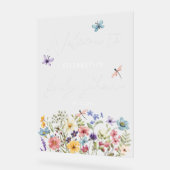 Fleur sauvage Butterfly Garden Baby shower Bienven (Angle)