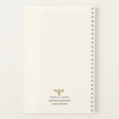 Fleur sauvage Carnet Little Bee Beekeeper Gardener (Verso)