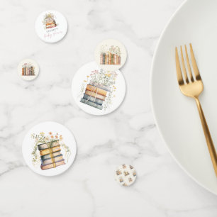 Fleur sauvage Confetti de table de Baby shower Sto
