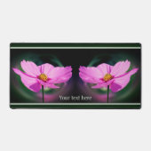 Fleur sauvage Cosmos rose unique personnalisé (Recto)