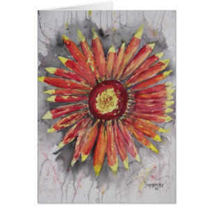 Fleur sauvage couvrant indien