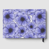 Fleur sauvage d'anémones violettes G602 (Verso)