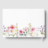 Fleur sauvage d'aquarelle Mariage d'été du printem (Verso)