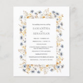 Fleur sauvage de printemps Boho | Programme de mar (Devant)