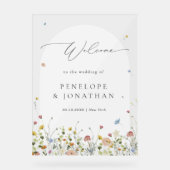 Fleur sauvage de printemps Jardin Floral Mariage B (Recto)