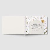 Fleur sauvage de printemps | Livre d'invité Mariag (Complet)