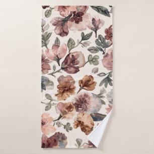 Fleur Sauvage de Prunier Aquarelle Jardin Botaniqu