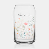 Fleur Sauvage Délicate Personnalisée (Verso)