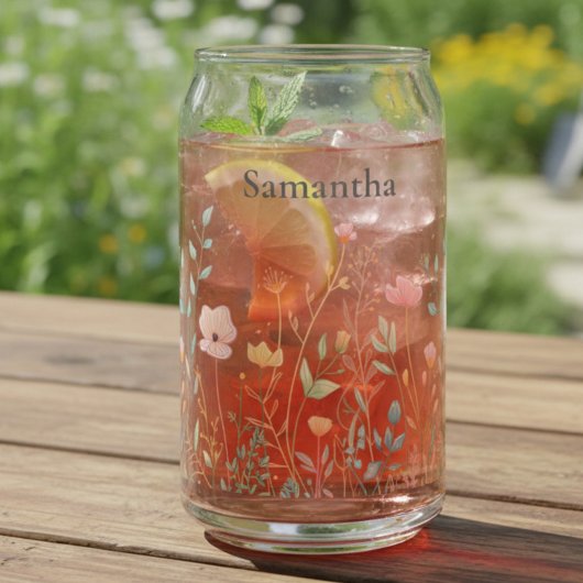 Fleur Sauvage Délicate Personnalisée