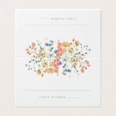 Fleur sauvage d'été Boho Mariage (Outside Unfolded)