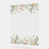 Fleur sauvage d'été Mariage de terrain (Angle)