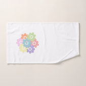 Fleur sauvage du printemps (Serviette à main)