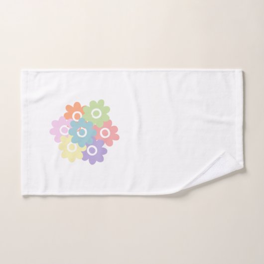 Fleur sauvage du printemps (Serviette à main)