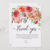 Fleur sauvage élégant | Merci d'été du printemps (Devant / Derrière)