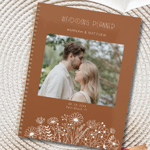 Fleur sauvage Elegant Terracotta Boho Mariage phot
