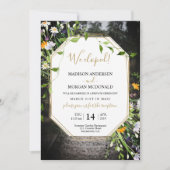 Fleur sauvage Elopement réception Photo invitation (Devant)