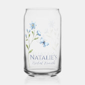 Fleur sauvage Fête des mariées personnalisée Café  (Verso)