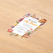 fleur sauvage Fête des mères Brunch Invitations (Poser)