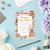 fleur sauvage Fête des mères Brunch Invitations (Insitu (Mariage))