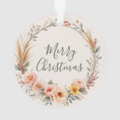 Fleur sauvage Floral Baby First Christmas Personna (dos)