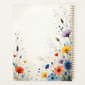 Fleur sauvage Floral Reliure spirale Printemps Bot (Dos)