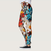 Fleur sauvage Galore Leggings (Gauche)
