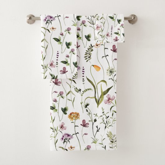 Fleur sauvage Jardin motifs floraux (En situation)