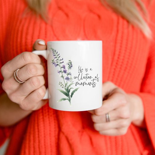 Fleur sauvage Larkspur Coffee Mug