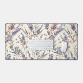 Fleur Sauvage Lavande Boho Botanique Floral (Clavier et souris)