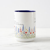 Fleur sauvage Mama Mug - Cadeau de la Fête des Mèr (Centre)
