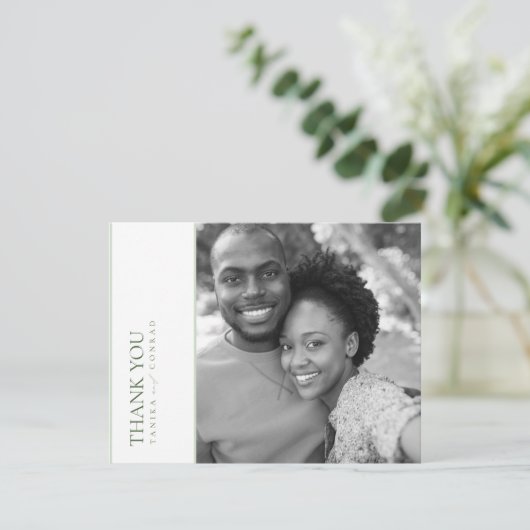 Fleur sauvage Mariage Aquarelle Merci Fsa ID954 (Debout devant)