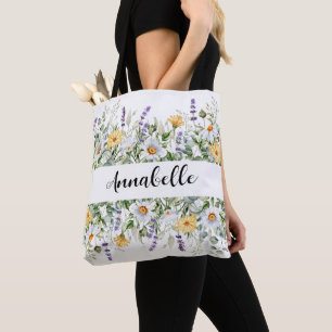 Fleur sauvage mariage Bridesmaid Cadeau Sac fourre