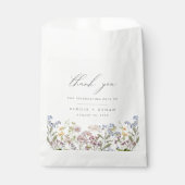 Fleur sauvage Mariage Favor Sacs Floral Boho Fleur (Devant)