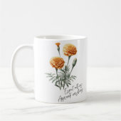 Fleur sauvage Marigold Coffee Mug (Gauche)