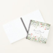 Fleur sauvage Meadow Mariage Livre d'invité (Intérieur)