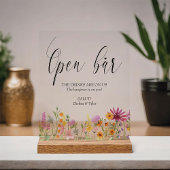 Fleur sauvage Meadow Mariage Open Bar