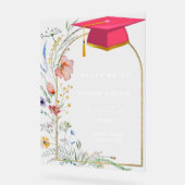 Fleur sauvage Meadow Twin Graduation Affiche de bi (Angle)