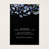 Fleur sauvage moderne  de l'oreille bijouterie Car (Dos)